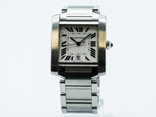 Cartier Tank Française 2302 Stainless steel Silver