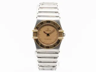 Omega Constellation Stainless steel and Gilt-metal Golden