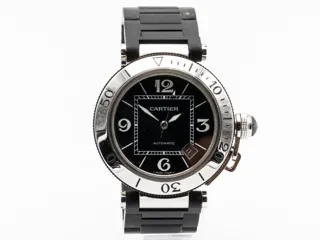 Cartier Pasha Seatimer 2790 Stainless steel and PVD Black