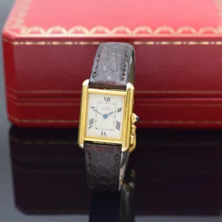 Cartier Tank 2415 Gold-plated and Sterling Silver Silver