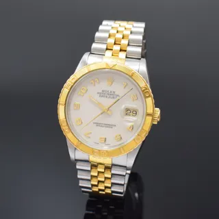 Rolex Datejust 16263 Yellow gold and Stainless steel