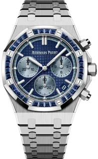 Audemars Piguet Royal Oak 26240BC.SS.1320BC.01 White gold Blue