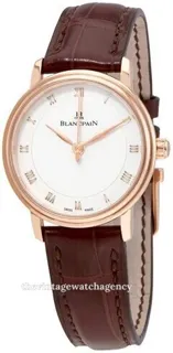 Blancpain Villeret Ultra-Slim 6104-3642-55A Red gold White