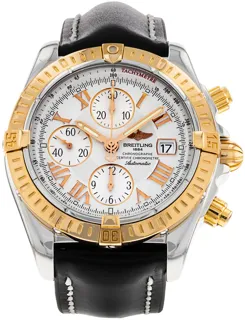 Breitling Chronomat C13356 Rose gold and Stainless steel White