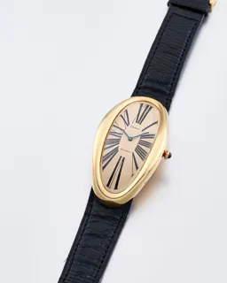 Cartier Baignoire Allongée 18k yellow gold Cream