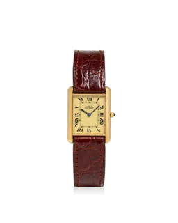 Cartier Must de Cartier Tank 6-81008 Gold-plated Golden