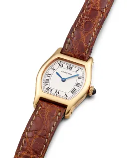 Cartier Tortue 9606 18k yellow gold White