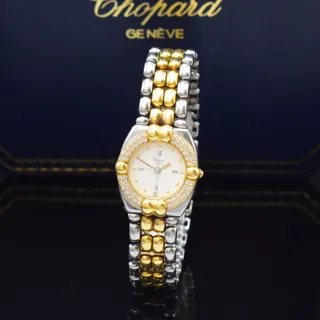 Chopard Gstaad 8112 Yellow gold and Stainless steel White