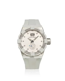 Concord C1 BIG DATE 0320044 Stainless steel White