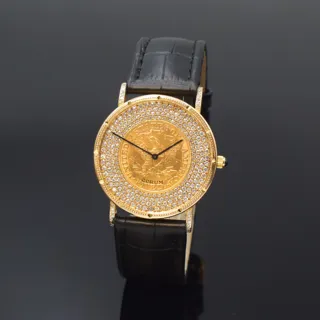 Corum 18k yellow gold