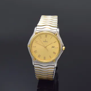 Ebel Classic Wave Yellow gold and Stainless steel Golden