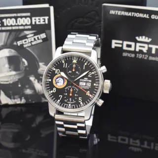 Fortis 597.10.141.1 Stainless steel Black