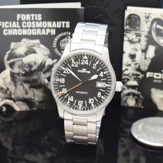 Fortis 586.10.148 Stainless steel Black