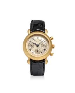 Franck Muller Double Face Chronograph 3870 18k Gold Silver