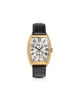 Franck Muller Master Banker 6850 MB Yellow gold Silver