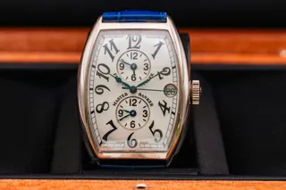 Franck Muller Master Banker 5850 MB White gold Silver