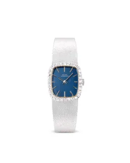 Girard-Perregaux 18k white gold Navy blue