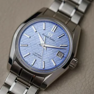 Grand Seiko Heritage SBGH317 Stainless steel Blue