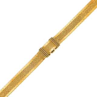 Gübelin 14k yellow gold White