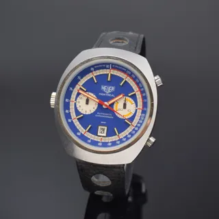 Heuer Montreal 110.503 Stainless steel Blue