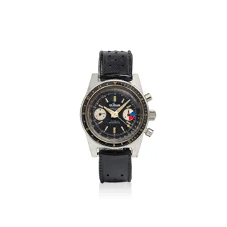 Le Jour Divers Chronograph Stainless steel Black