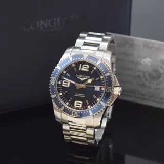 Longines HydroConquest L3.642.4 Stainless steel Blue