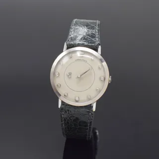 Longines Mystérieuse 14k white gold Silver