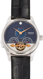 Montblanc Heritage Chronométrie 112649 White gold Blue