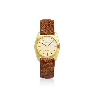 Omega De Ville 111.098 Gold-plated Cream