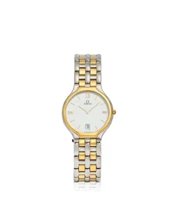 Omega De Ville 396.1016 18k Gold and Stainless steel White