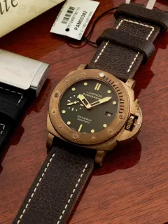 Panerai Luminor Submersible PAM 00382 Bronze and Titanium Green