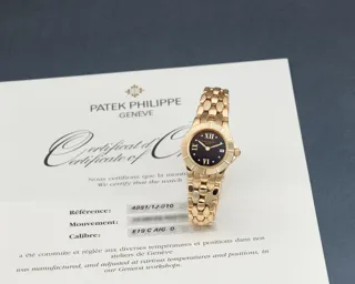 Patek Philippe Neptune 4881/1J-010 18k yellow gold Black