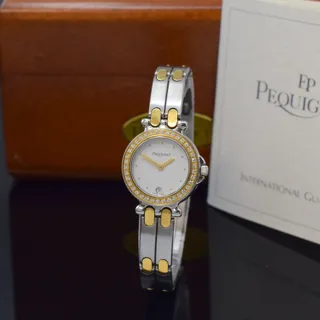 Pequignet Yellow gold and Stainless steel White