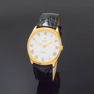 Rolex Cellini 4133 18k yellow gold White