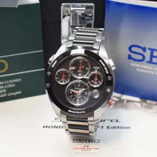 Seiko Kinetic SLQ021J | Stainless steel