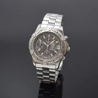 TAG Heuer 2000 Stainless steel Black