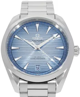 Omega Aqua Terra 150M 220.10.41.21.03.005 Stainless steel Blue