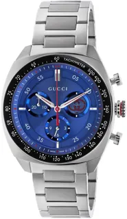 Gucci Interlocking YA142317 Stainless steel Blue