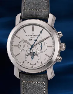 Vacheron Constantin Malte Perpetual Calendar 47212 Platinum Silver