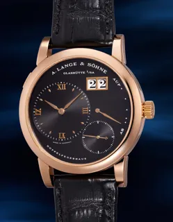 A. Lange & Söhne Lange 1 101.031 Rose gold Black