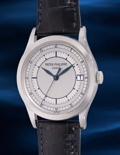 Patek Philippe Calatrava 5296G-001 White gold Silver