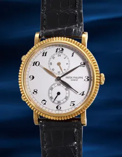 Patek Philippe Calatrava 5034J 18k yellow gold White