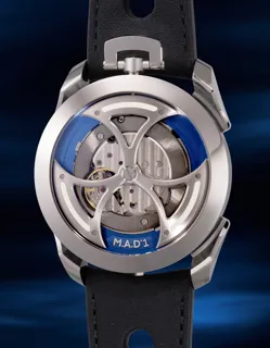 M.A.D. Editions M.A.D.1 Blue Stainless steel