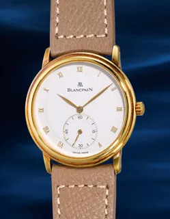 Blancpain Villeret 7001-1418-55 18k yellow gold