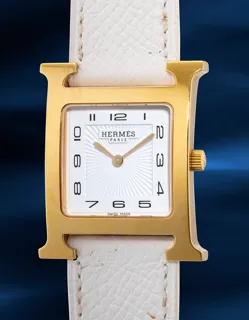 Hermès Heure H HH1.501 Stainless steel and Gold-plated