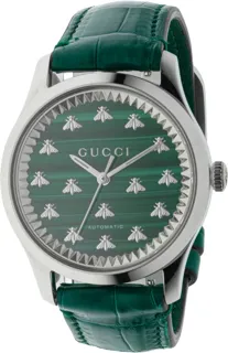 Gucci G-Timeless YA1264213 Stainless steel Green