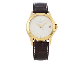 Patek Philippe Calatrava 5107J-001 Yellow gold Silver