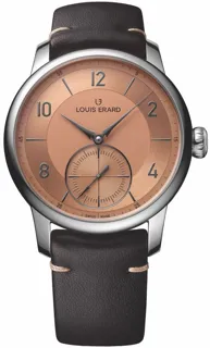 Louis Erard Excellence 34238AA07.BVA26 Stainless steel Brown