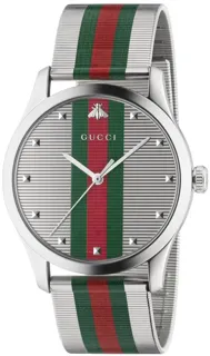 Gucci G-Timeless YA126284 Stainless steel Silver