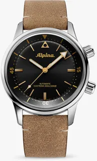 Alpina Seastrong Diver 300 AL-520BY4H6 Stainless steel Black